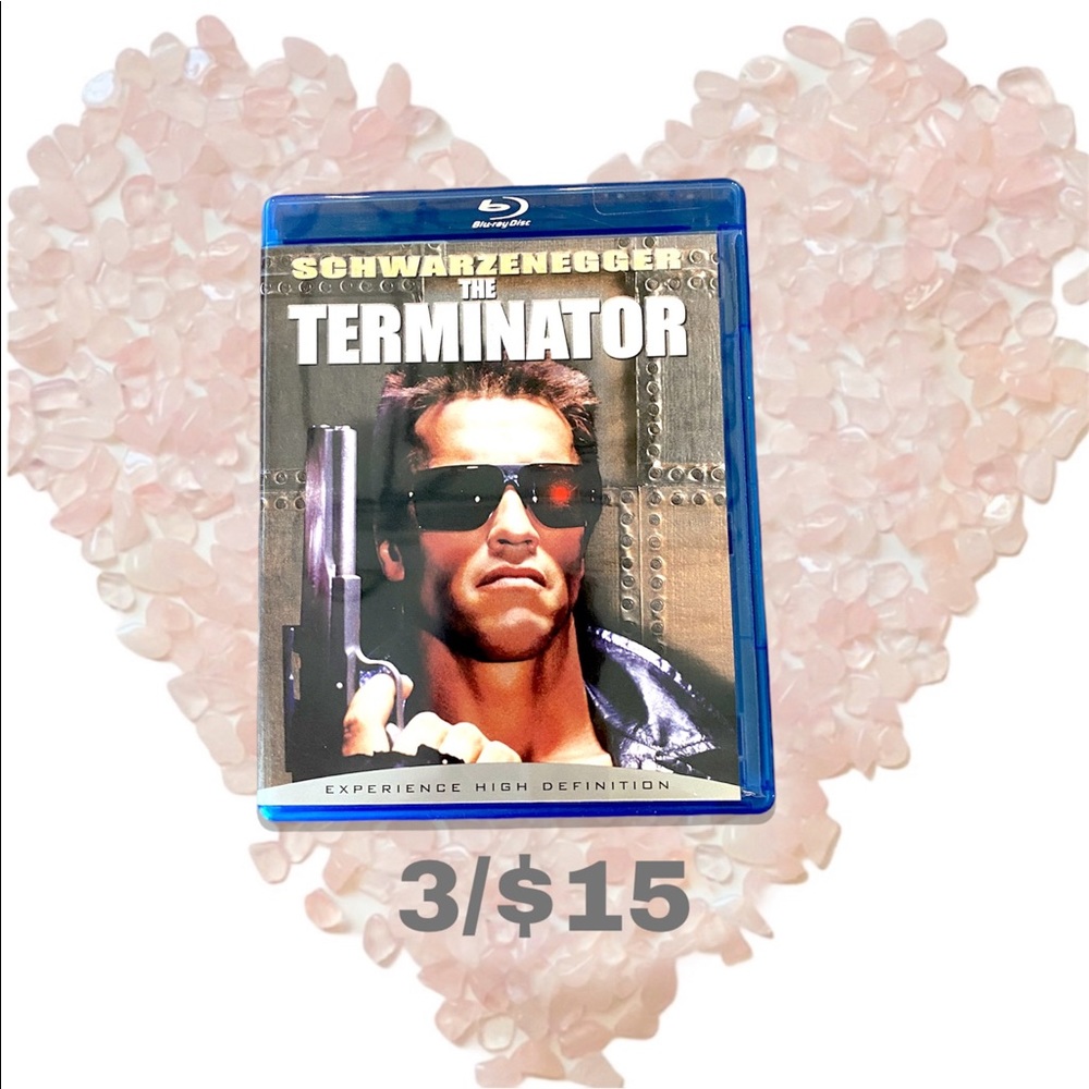 💖3/$15 Schwarzenegger The Terminator Blu-ray Movie
